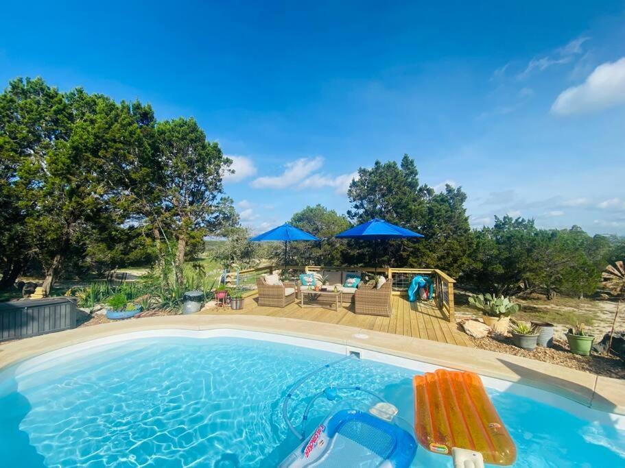 Cottage With Hot Tub And Pool Bandera, Tx. Экстерьер фото